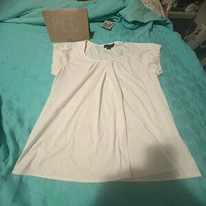 Elegant White Women's Blouse